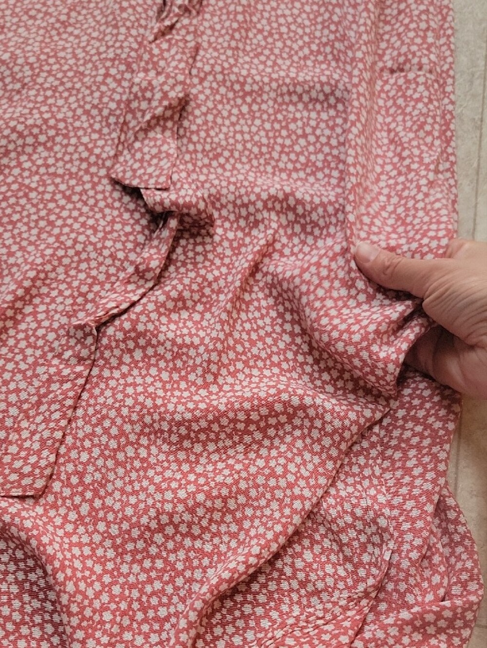Billabong Lovely Ways  Dusty Pink & White  Dress - Picture 11 of 15
